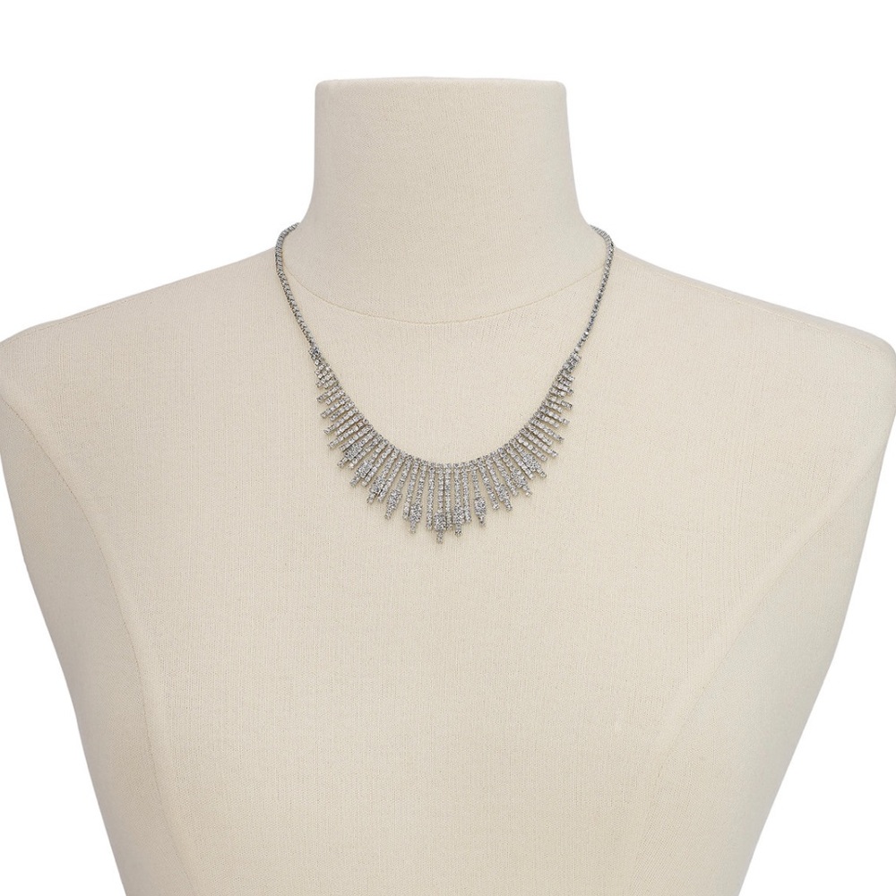 INC International Concepts - Sparkle with this pavé-covered statement necklace